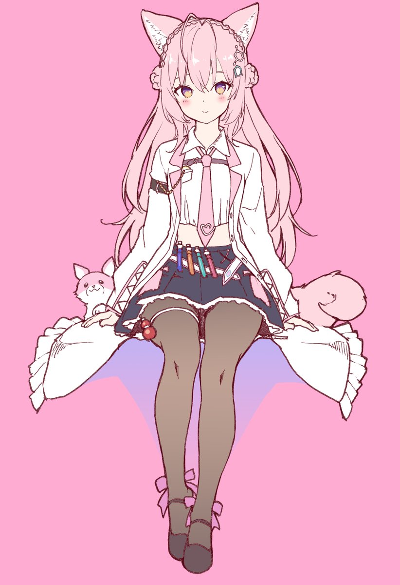hakui koyori and kokoro (hololive) drawn by ishida_aya