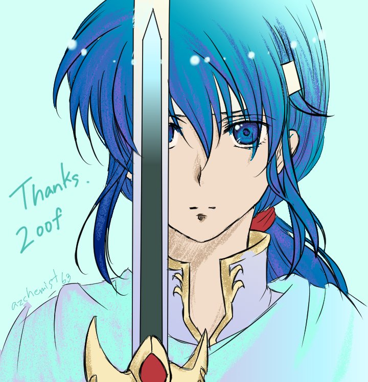 seliph (fire emblem and 1 more) drawn by azusa_(azchemist63)