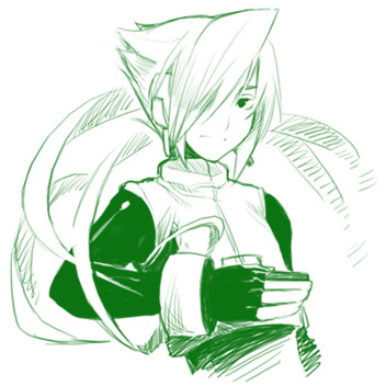 aeolus (mega man and 2 more) drawn by shigehiro_(hiroi_heya)
