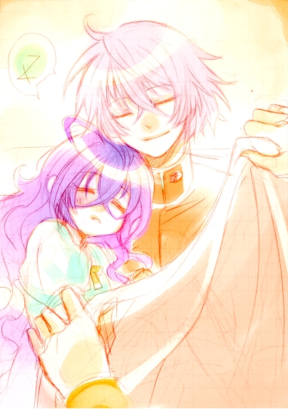 hyoubu kyousuke and yuugiri (zettai karen children and 1 more) drawn by rarara211