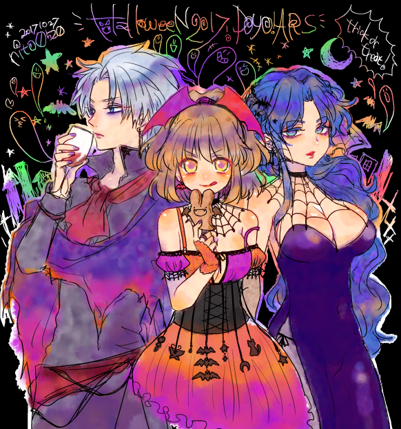 arle nadja, carbuncle, schezo wegey, and rulue (puyopuyo) drawn by ri25to