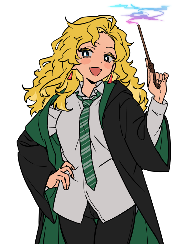 bebe stevens (wizarding world and 2 more) drawn by ten_(lu2948d)