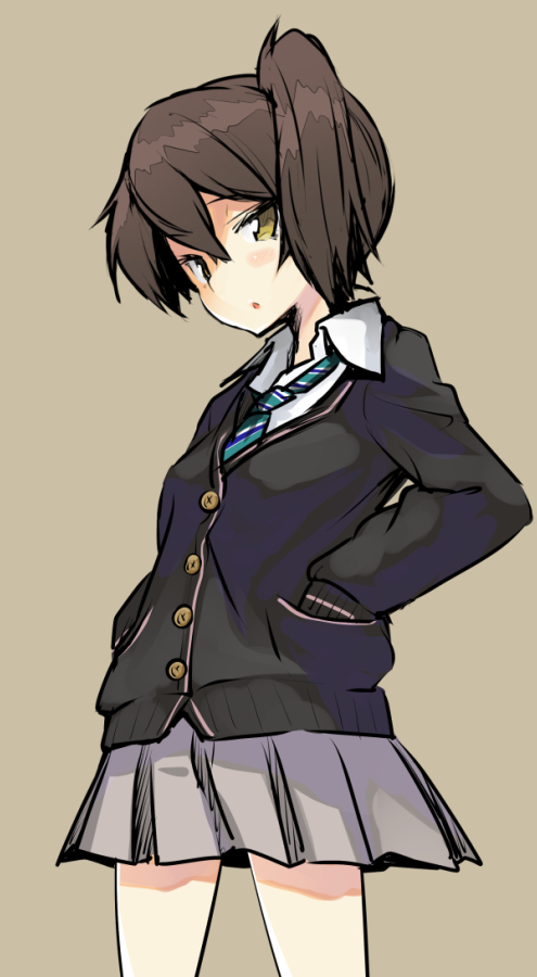 kaga and shibuya rin (kantai collection and 2 more) drawn by iwasaki_takashi