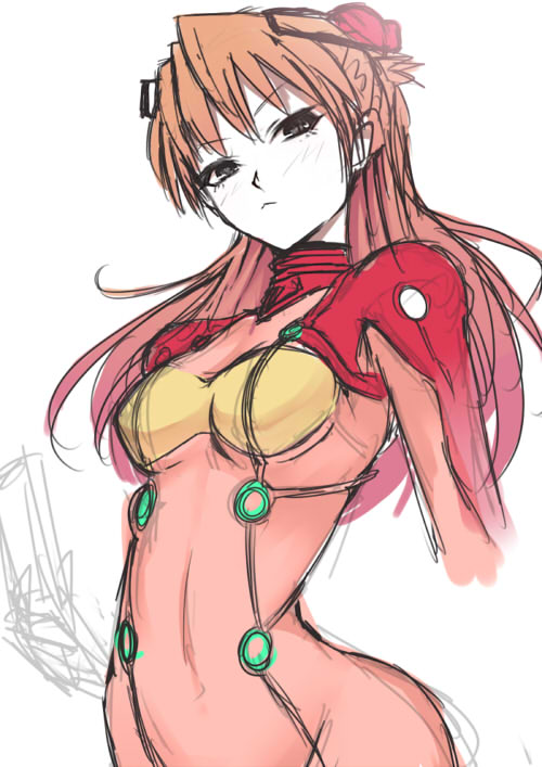 souryuu asuka langley (neon genesis evangelion and 2 more) drawn by kasai_shin