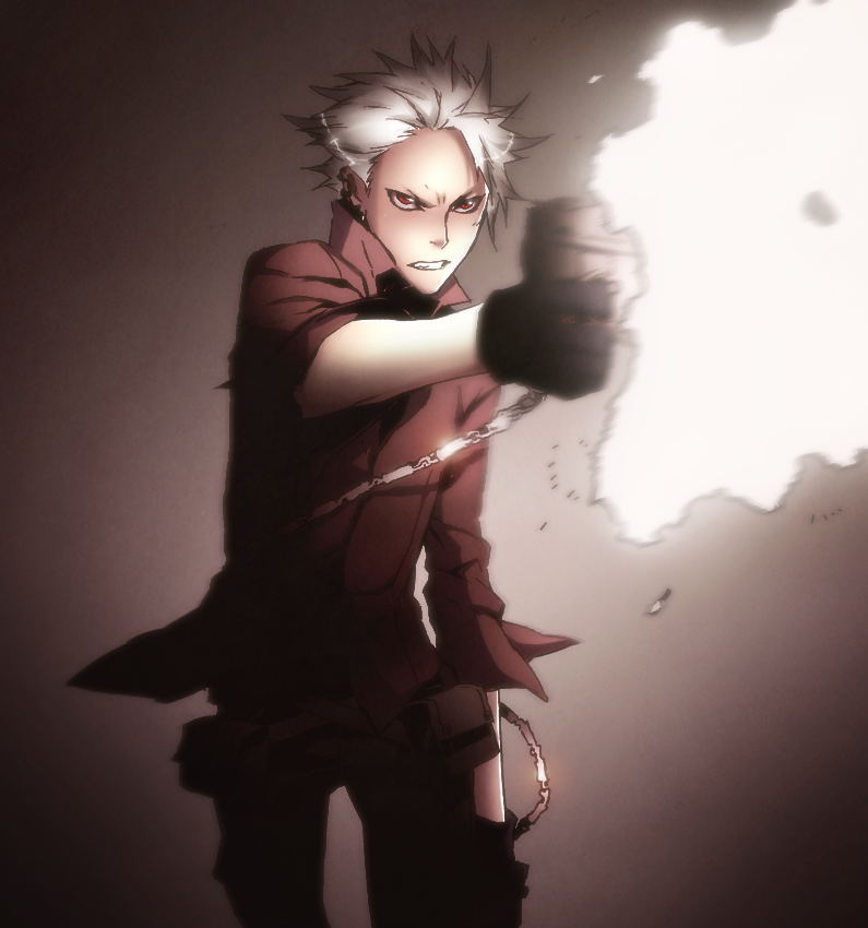 haine rammsteiner (dogs: bullets & carnage) drawn by rika-tyan