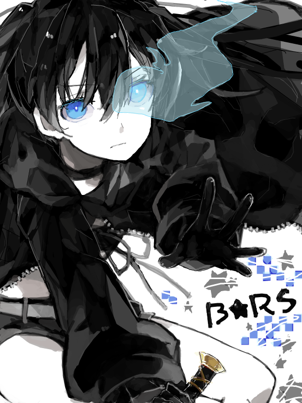 black rock shooter (black rock shooter) drawn by imai_taki