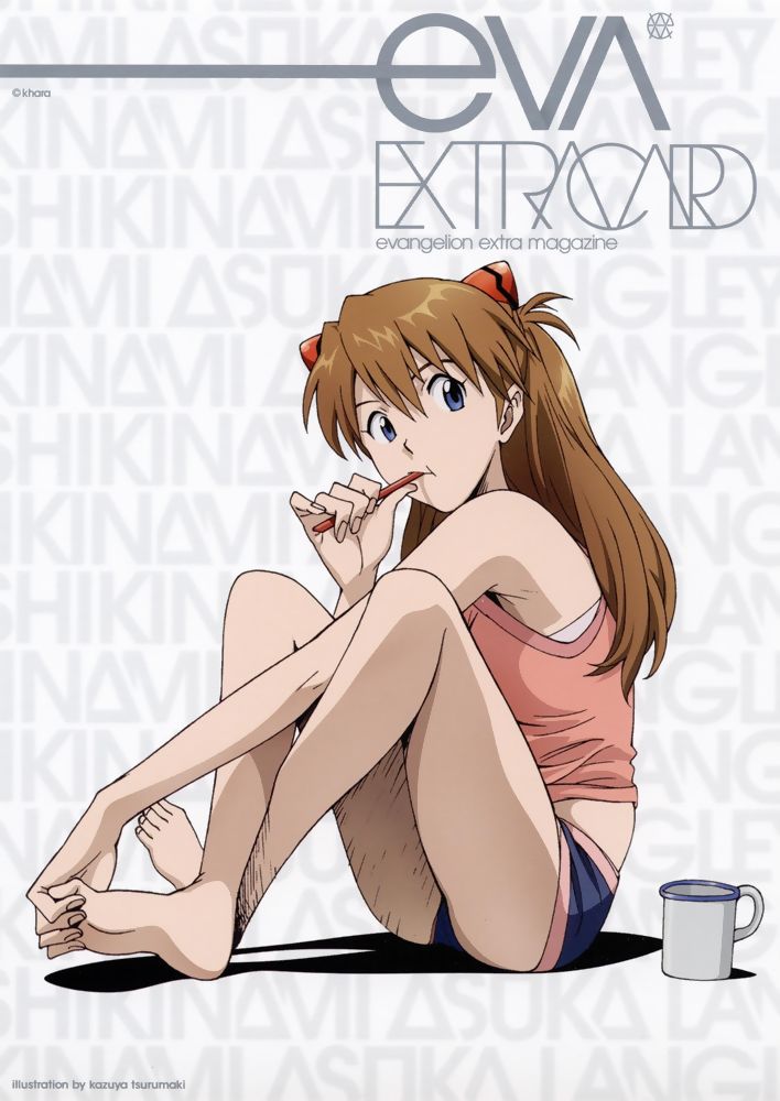 souryuu asuka langley (neon genesis evangelion and 1 more) drawn by tsurumaki_kazuya