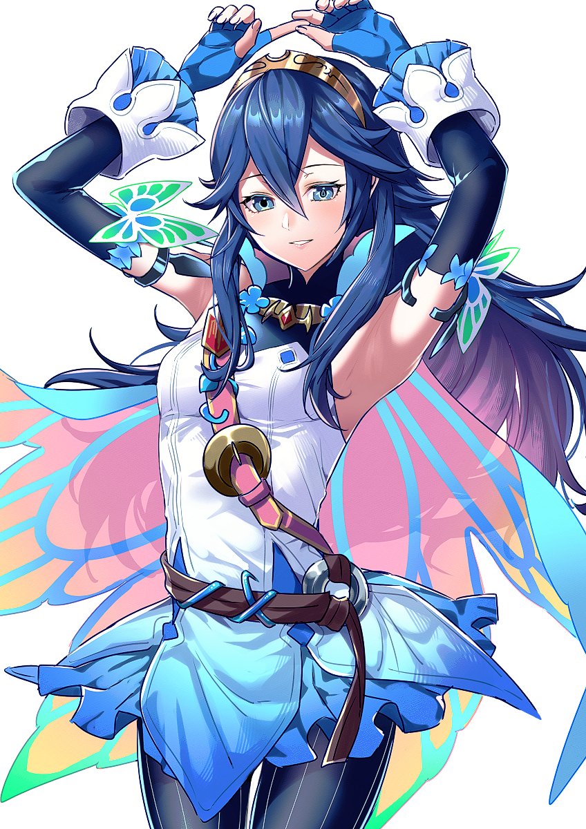lucina (fire emblem and 2 more) drawn by ameno_(a_meno0)