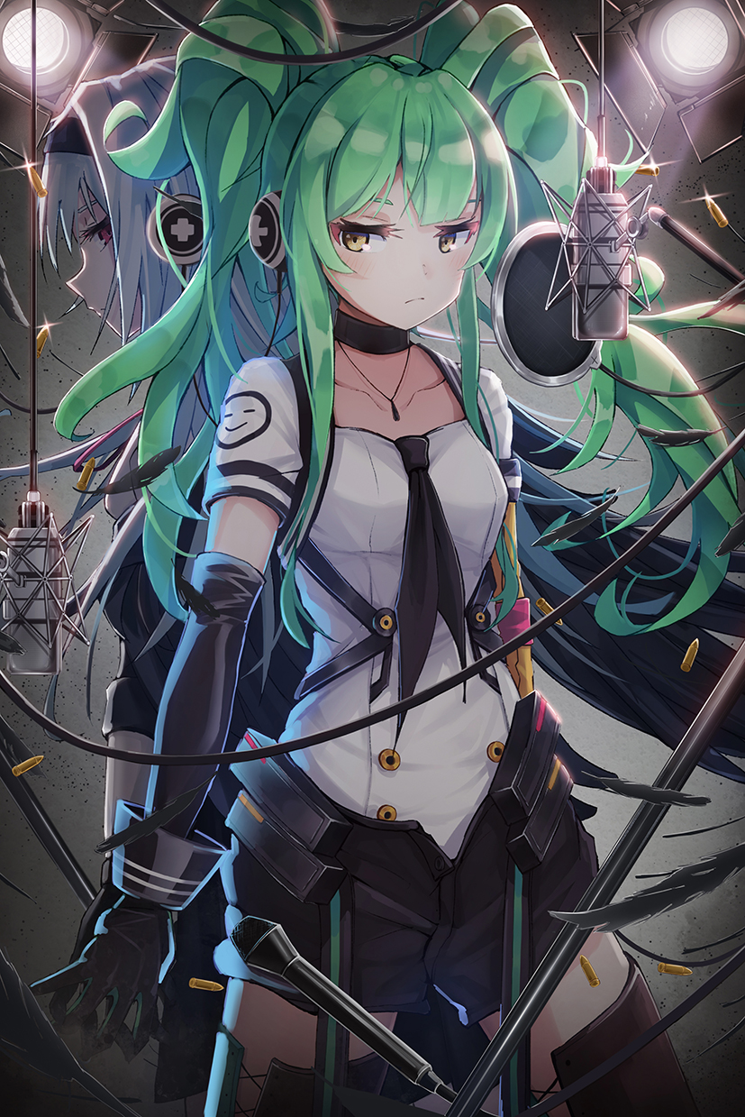 thunder and m950a (girls' frontline) drawn by pot-palm
