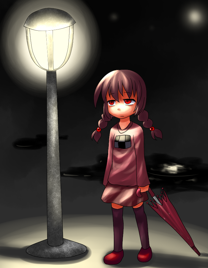 madotsuki (yume nikki) drawn by aosora_(mizore)