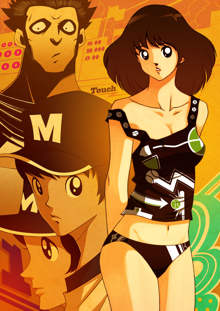 asakura minami, uesugi tatsuya, uesugi kazuya, and shouhei harada (touch) drawn by godtail