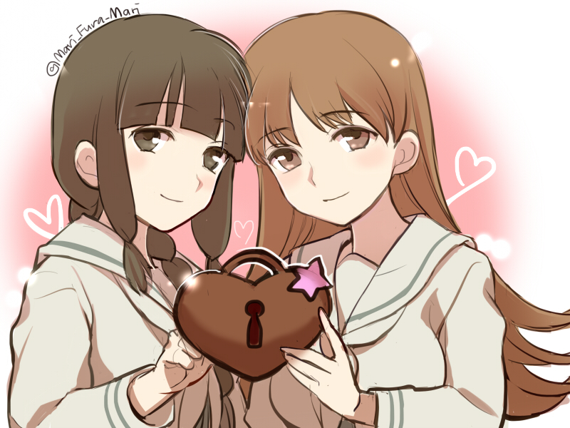 kitakami, ooi, kitakami kai ni, and ooi kai ni (kantai collection) drawn by primary_stage