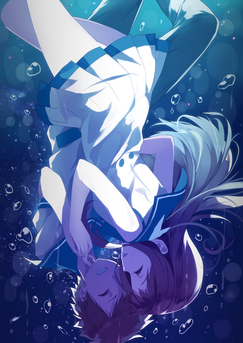 mukaido manaka and sakishima hikari (nagi no asukara) drawn by caidychen