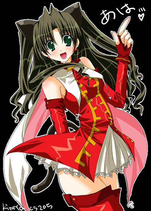 tohsaka rin and kaleido ruby (fate and 1 more) drawn by kineya_emuko