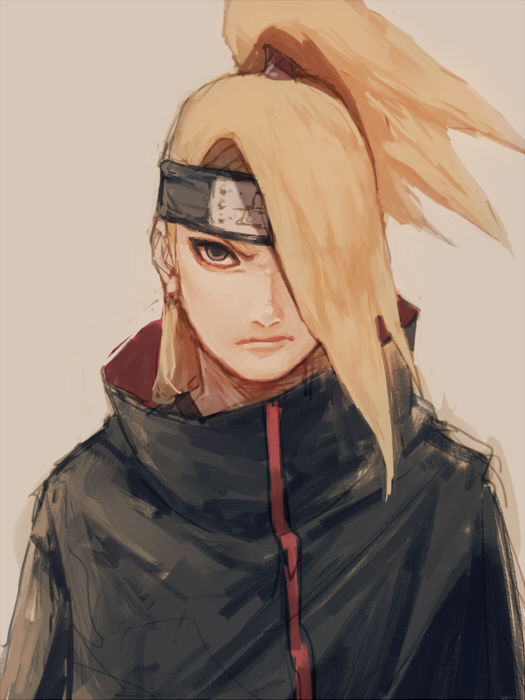 deidara (naruto and 1 more) drawn by subuta_(butabutasubuta)
