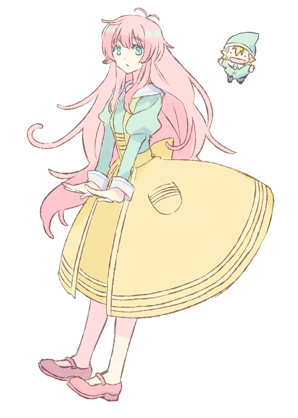 watashi and fairy (jinrui wa suitai shimashita) drawn by kintaro