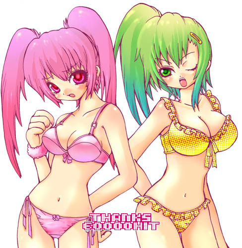 mizushiro celica and kitami erika (bemani and 1 more)