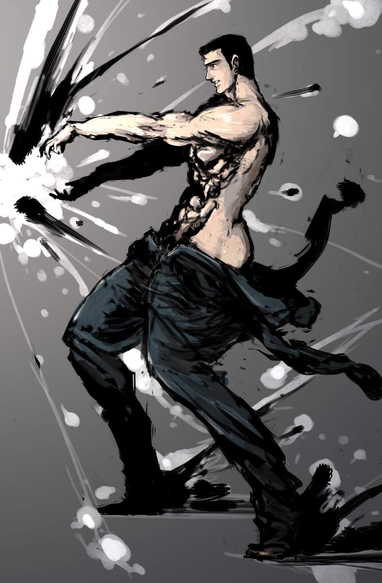 abe takakazu (kuso miso technique) drawn by moto_murabito