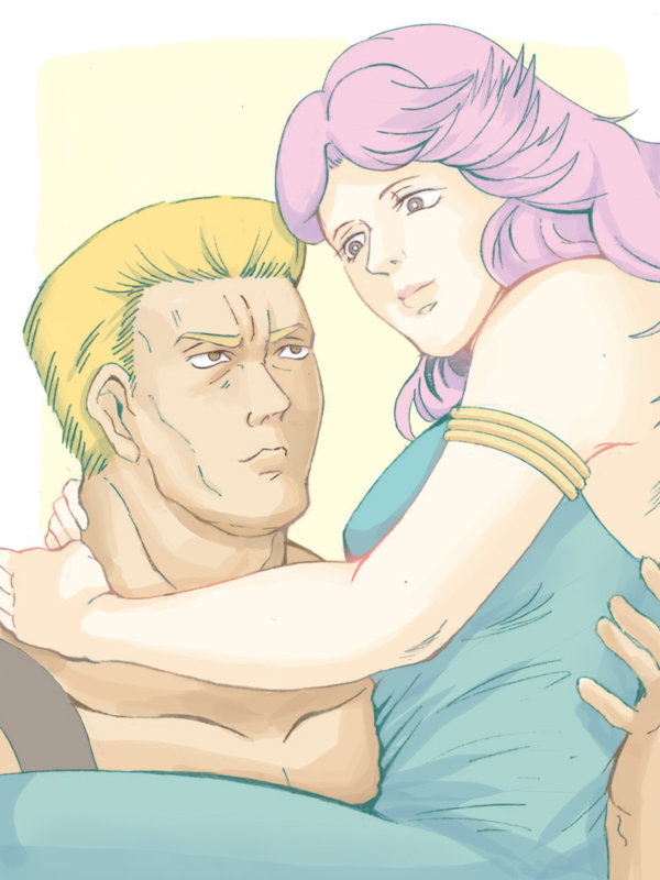 falco and myuu (hokuto no ken) drawn by ex65679708