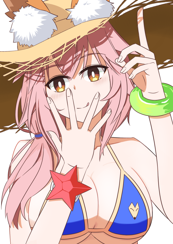 tamamo and tamamo no mae (fate and 1 more) drawn by mayo_pon