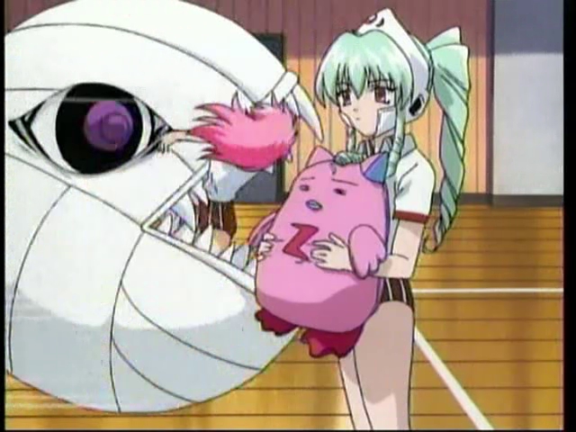 milfeulle sakuraba, vanilla h, and normad (galaxy angel)