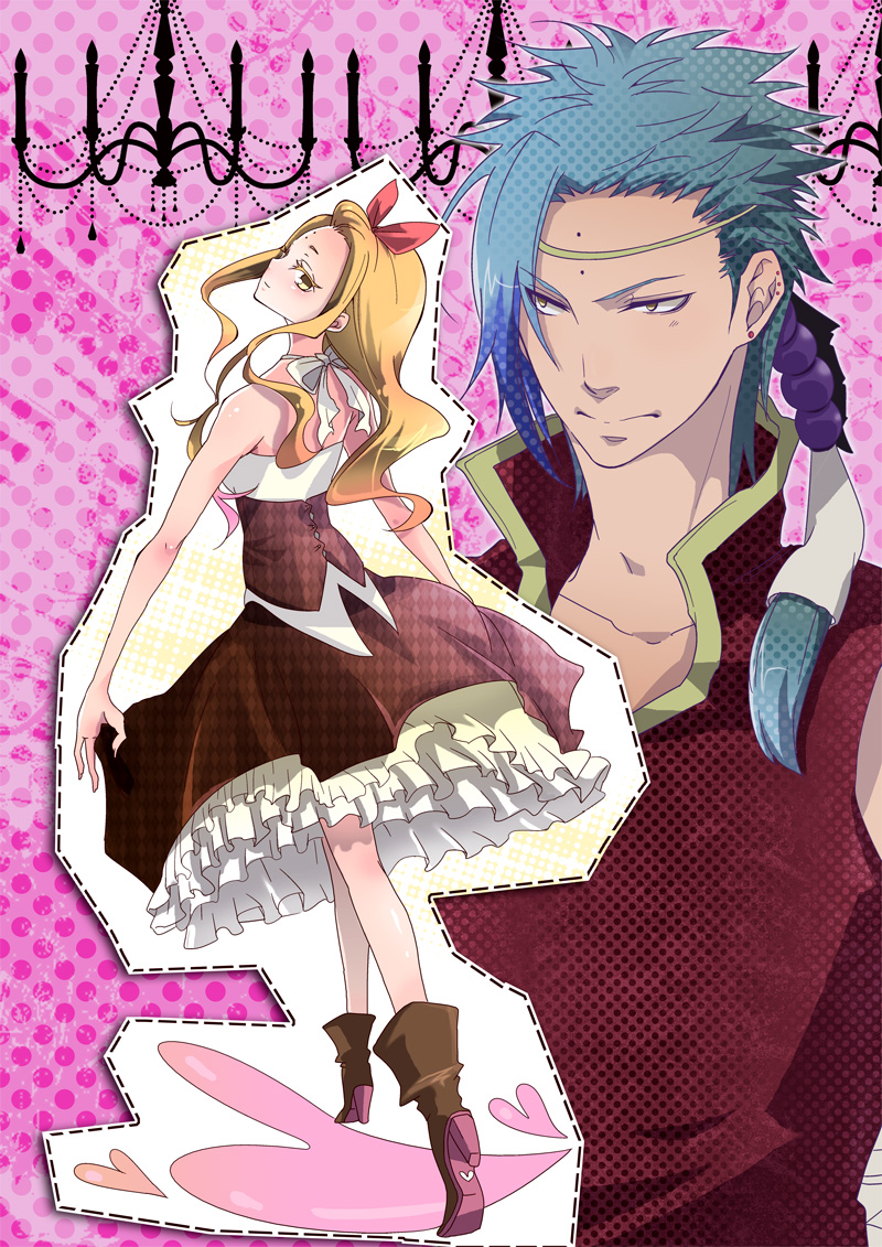 madarao and tevak (d.gray-man) drawn by pomeko
