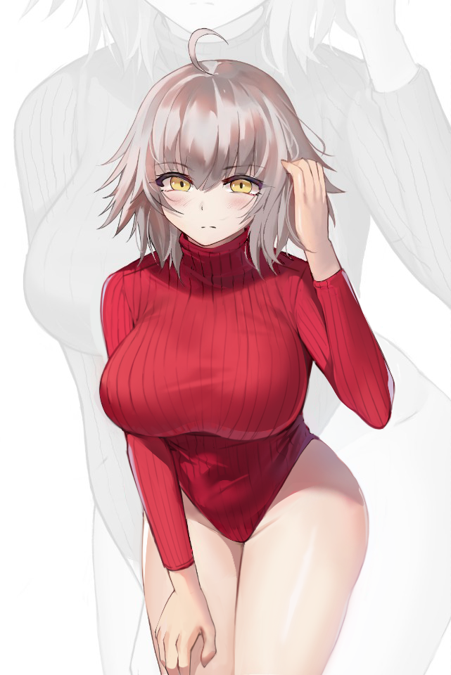 jeanne d'arc alter (fate and 1 more) drawn by suou-sensei