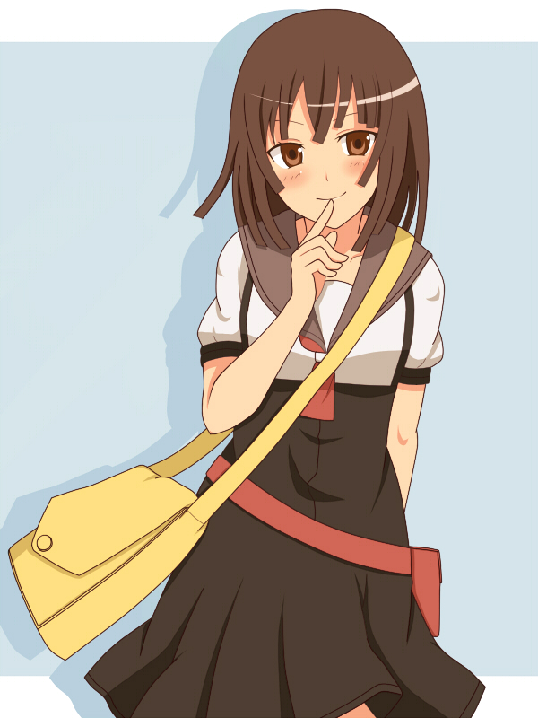 sengoku nadeko (monogatari and 1 more) drawn by goro