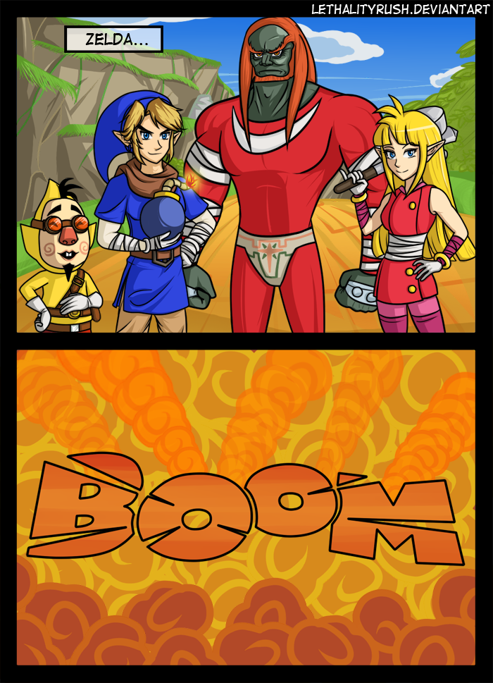 link, princess zelda, sonic the hedgehog, amy rose, ganondorf, and 2 more (the legend of zelda and 2 more) drawn by lethalityrush