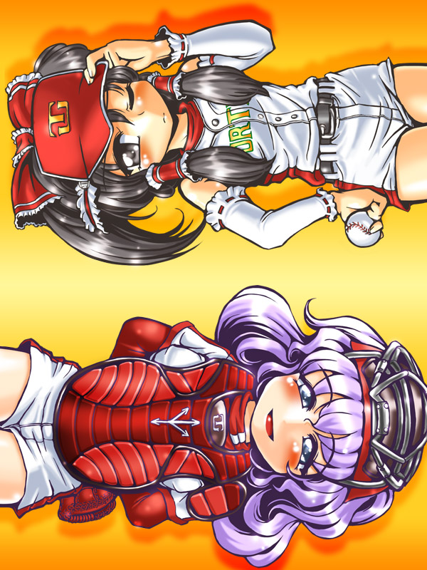 hakurei reimu and letty whiterock (touhou) drawn by winn