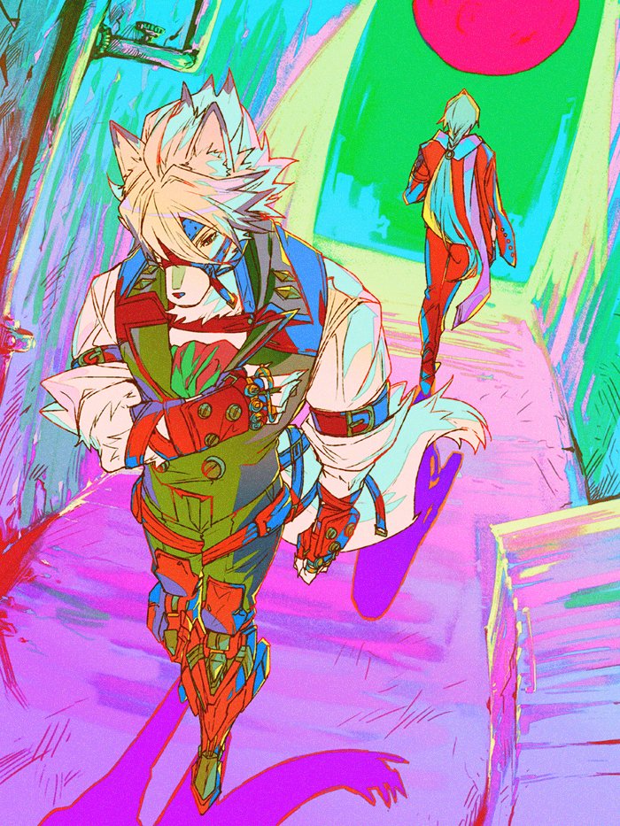 von lycaon and hugo vlad (zenless zone zero) drawn by mizu_cx