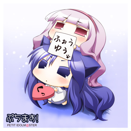 chihyaa and takanya (idolmaster and 1 more) drawn by nanatsuki_(arca-nize)