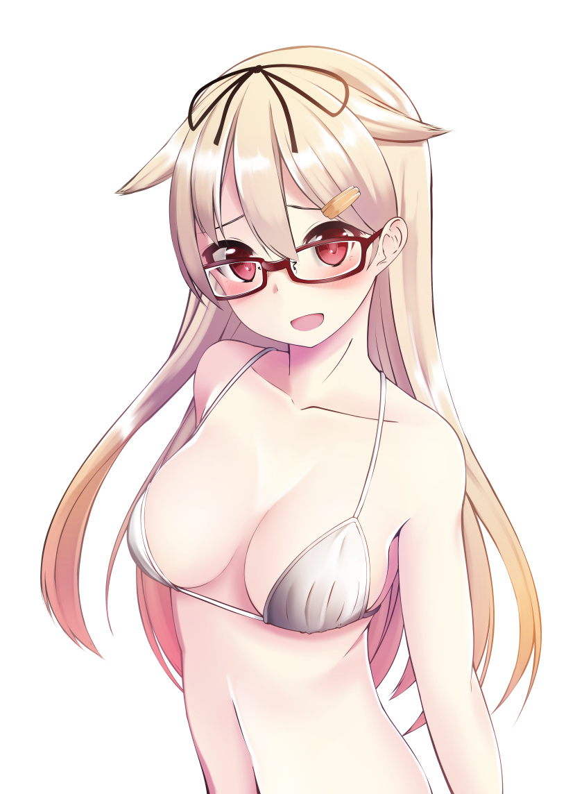 yuudachi and yuudachi kai ni (kantai collection) drawn by nekobaka