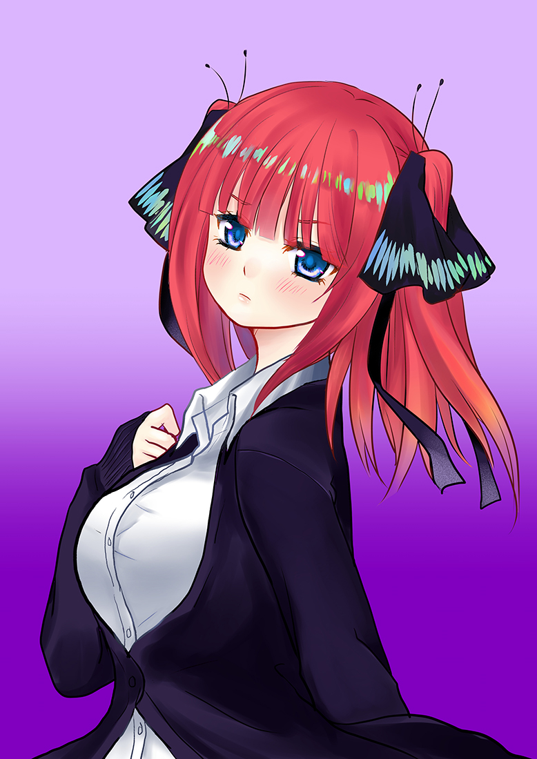 nakano nino (go-toubun no hanayome) drawn by star0322