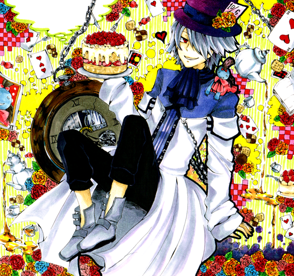 xerxes break and emily (pandora hearts) drawn by allo5r
