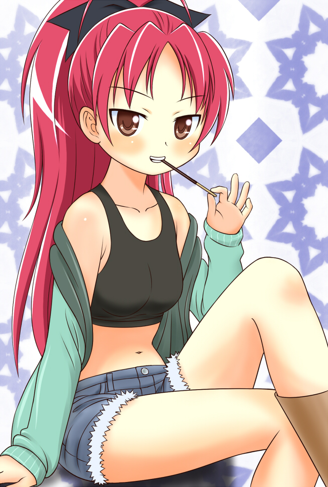 sakura kyoko (mahou shoujo madoka magica) drawn by cap_(dkdm-d)