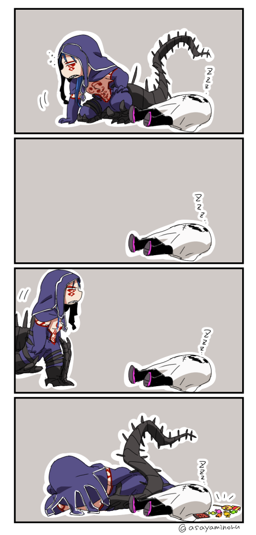 cu chulainn, jack the ripper, and cu chulainn alter (fate and 2 more) drawn by asaya_minoru