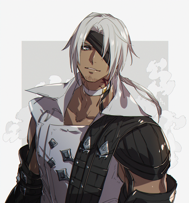 thancred waters (final fantasy and 1 more) drawn by yomo_(ym)