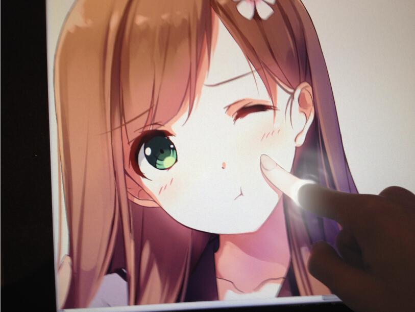 caidychen's green-eyed girl (original) drawn by caidychen