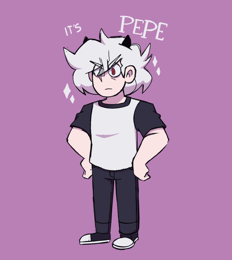 pepe spaghetti (original and 2 more) drawn by pizzataker