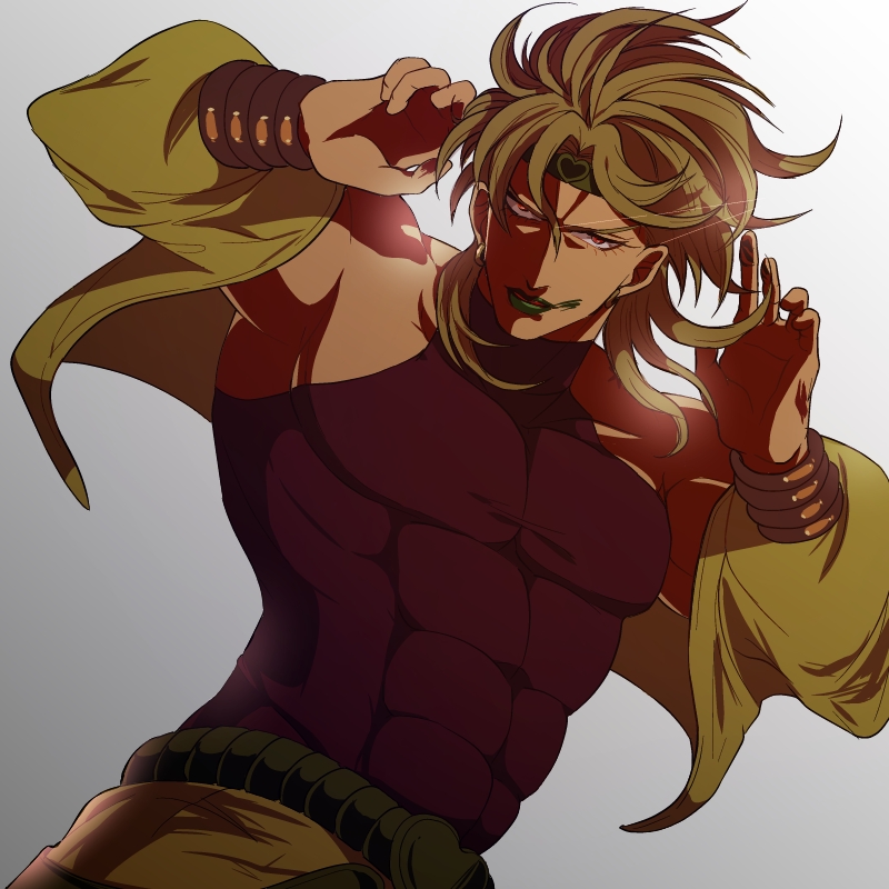 dio brando (jojo no kimyou na bouken and 1 more) drawn by takanashi_hinami