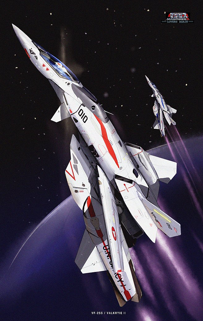 vf-2ss (macross and 1 more) drawn by asterozoa