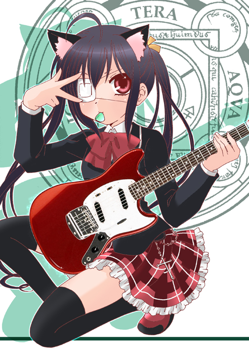 nakano azusa and takanashi rikka (k-on! and 2 more) drawn by hirota_kaoru