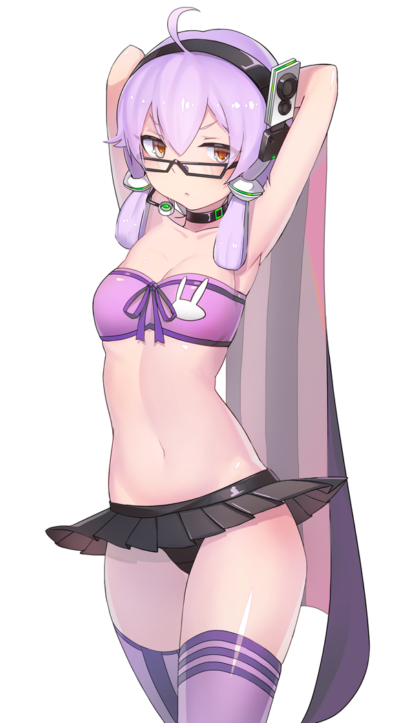 yuzuki yukari (vocaloid and 1 more) drawn by btraphen