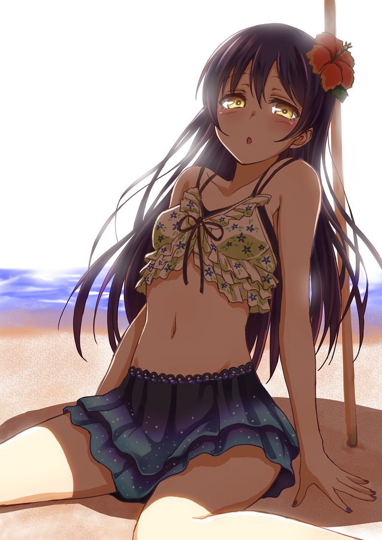 sonoda umi (love live! and 2 more) drawn by kyuusenbinore_(gavion)