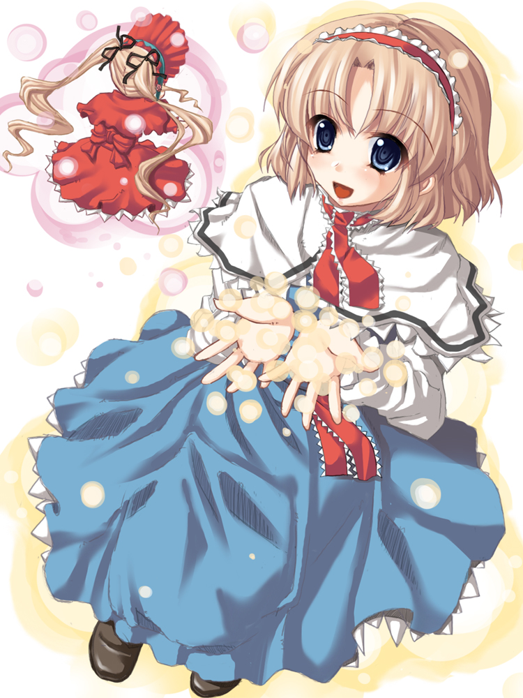 alice margatroid and shinku (touhou and 1 more) drawn by ichio