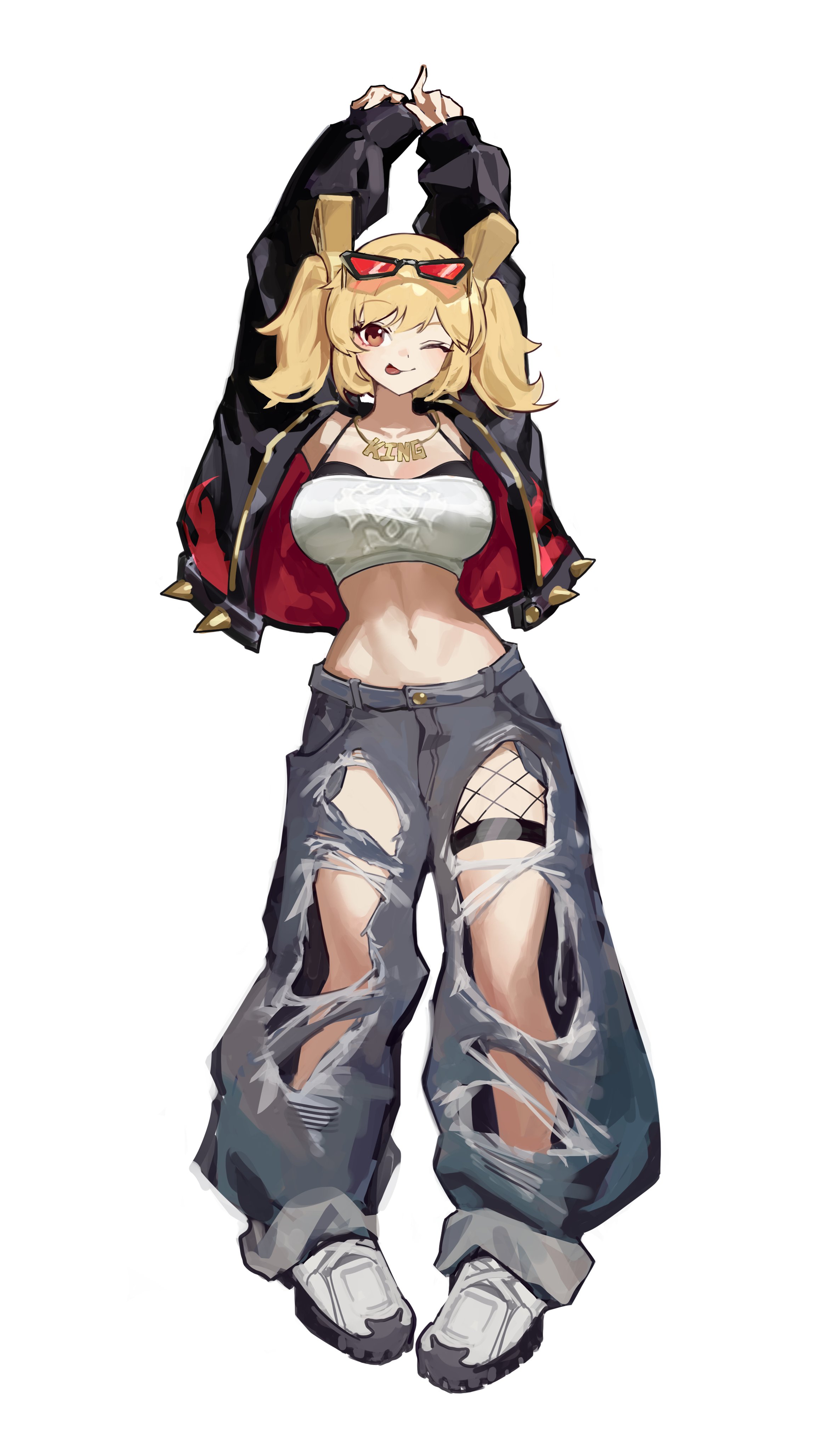burnice white (zenless zone zero) drawn by ppangchil | Danbooru