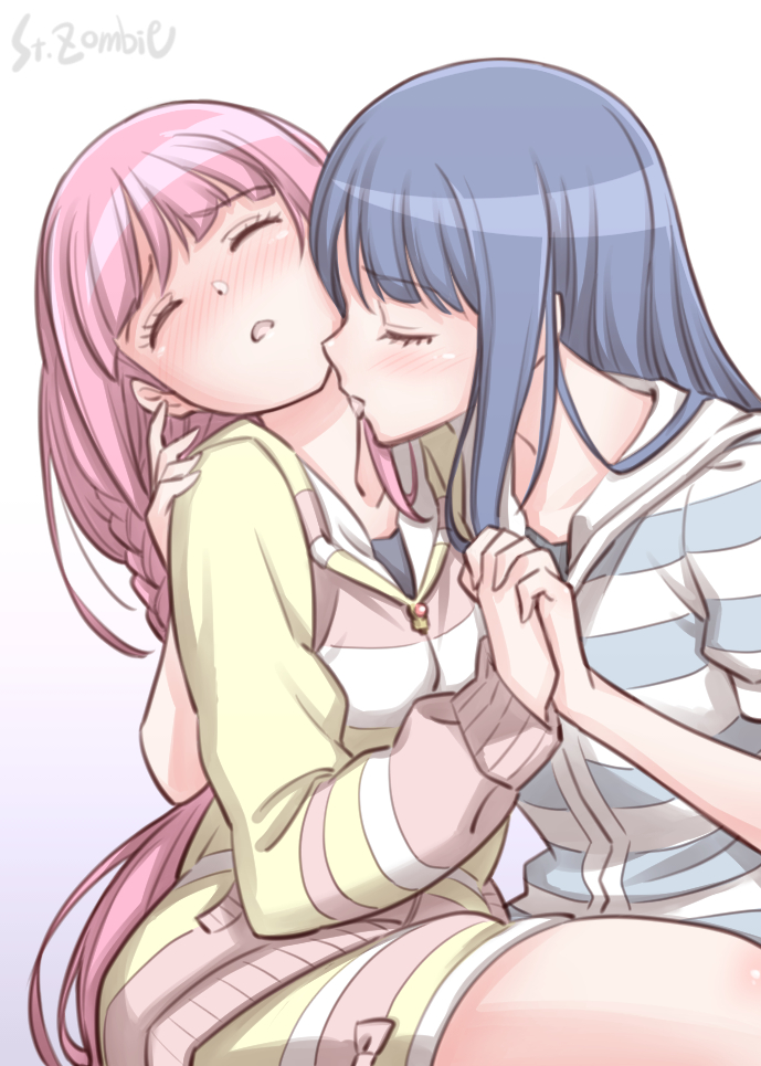 tamaki iroha and nanami yachiyo (mahou shoujo madoka magica and 1 more) drawn by studiozombie