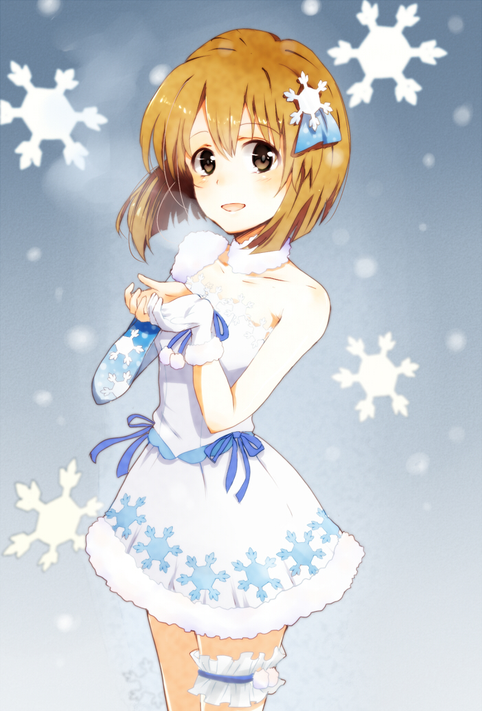 hagiwara yukiho (idolmaster and 1 more) drawn by koro_paso