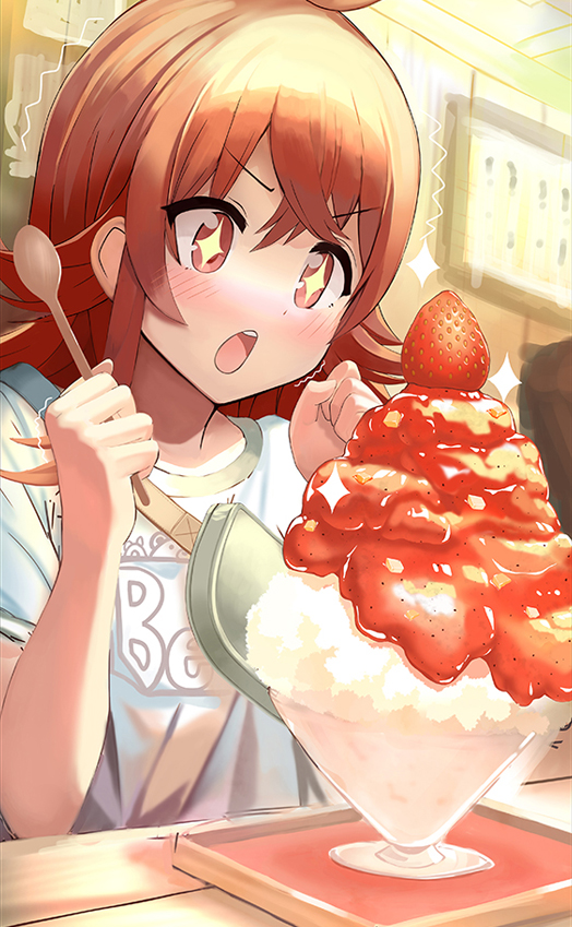komiya kaho (idolmaster and 1 more) drawn by o_(rakkasei)
